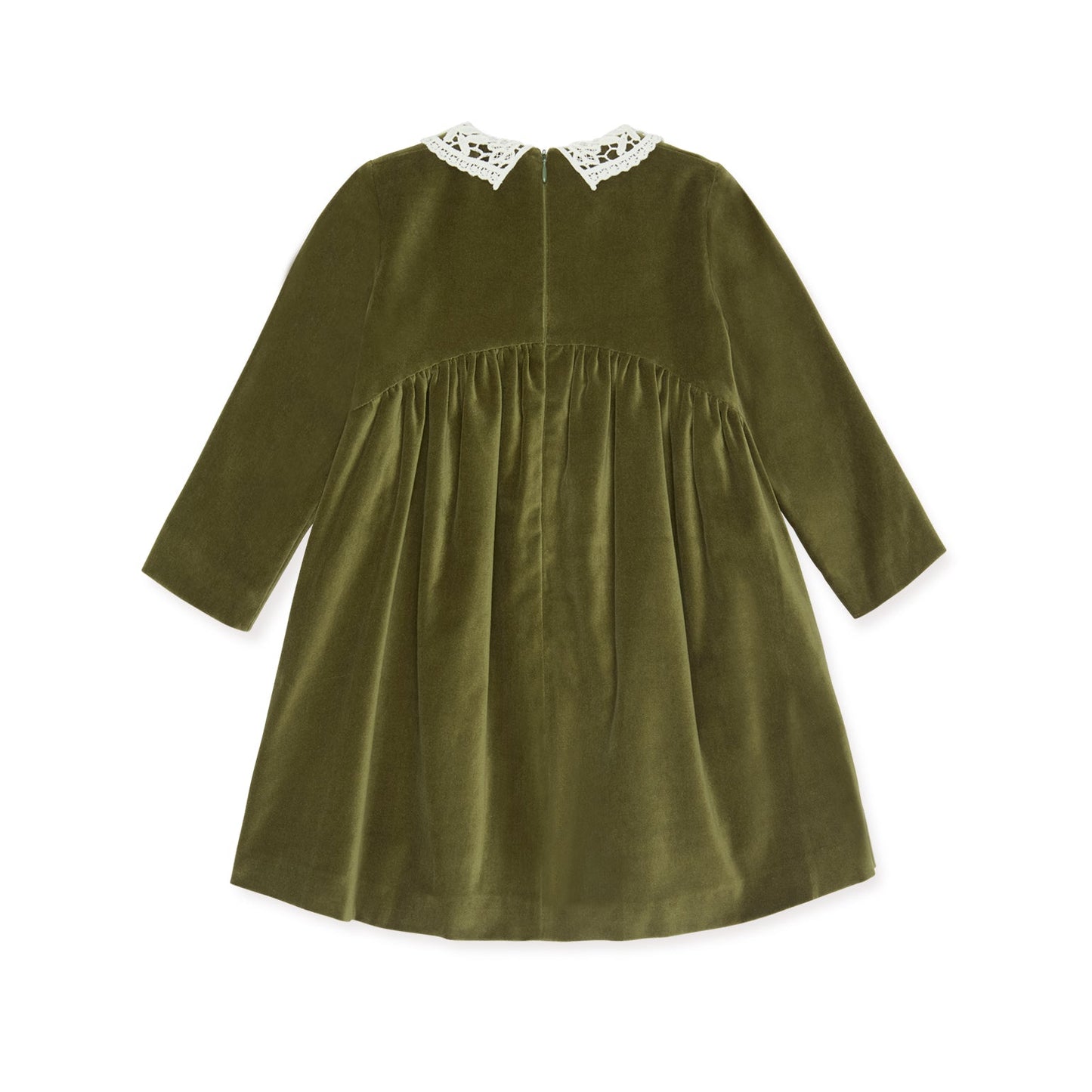 Antonella Velvet Empire Dress made by La Coqueta