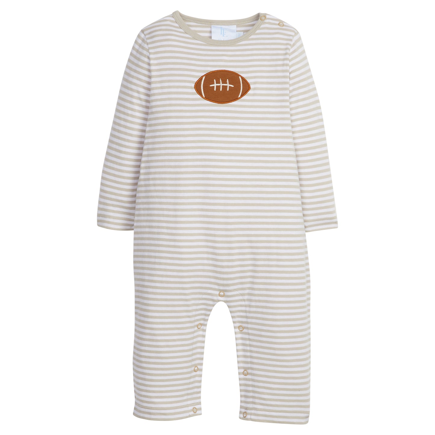 Little English Applique Romper- Football