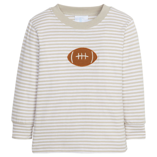 Little English Applique T-Shirt - Football