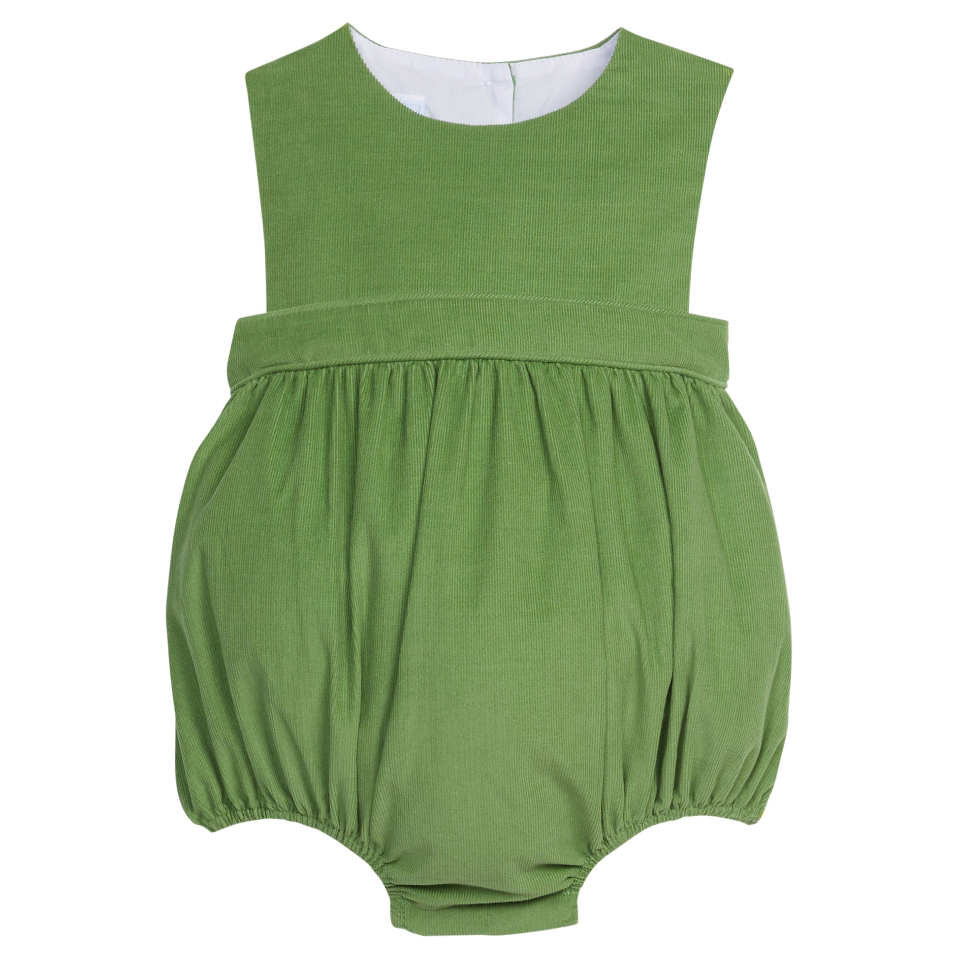 Little English Apron Bubble - Watercress Corduroy