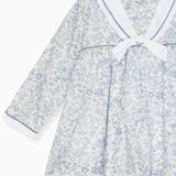 La Coqueta Dark Blue Floral Aranda Baby Girl Set
