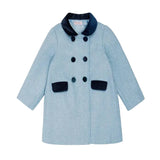 La Coqueta Dusty Blue Arrieta Coat