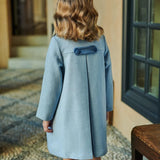 La Coqueta Dusty Blue Arrieta Coat