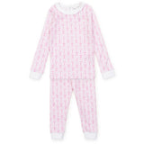 Lila and Hayes Ava Girls' Pajama Pant Set - Ballet and Bows
