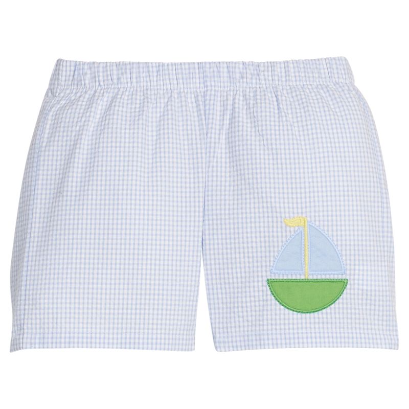 Little English Basic Short - Sailboats
