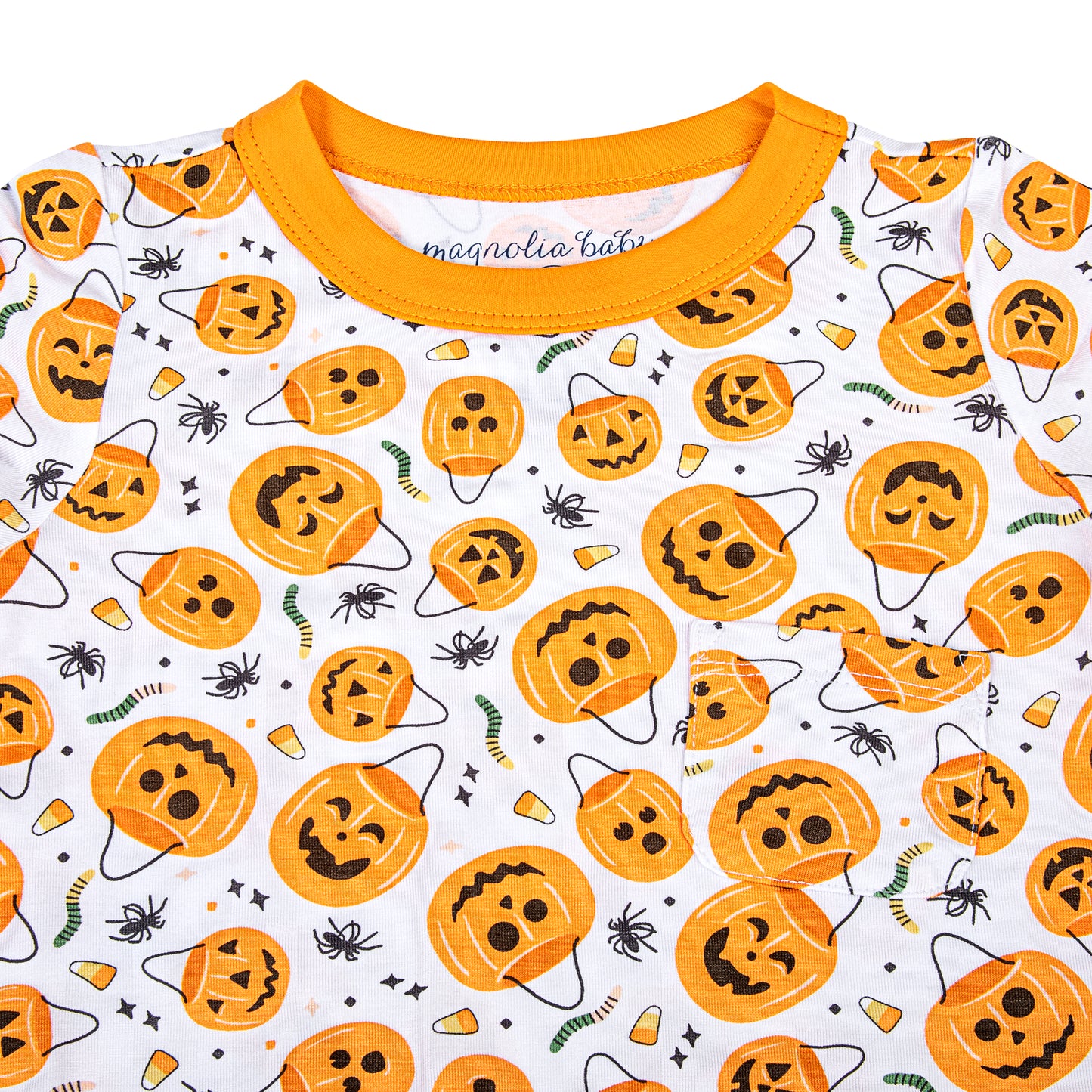 Magnolia Baby Jack O' Lantern Jamboree Short Sleeve Nightdress