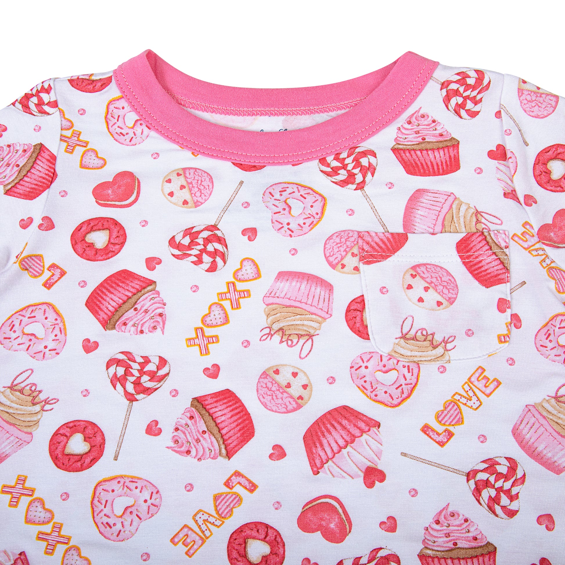 Magnolia Baby XOXO Sweets Long Sleeve Nightdress