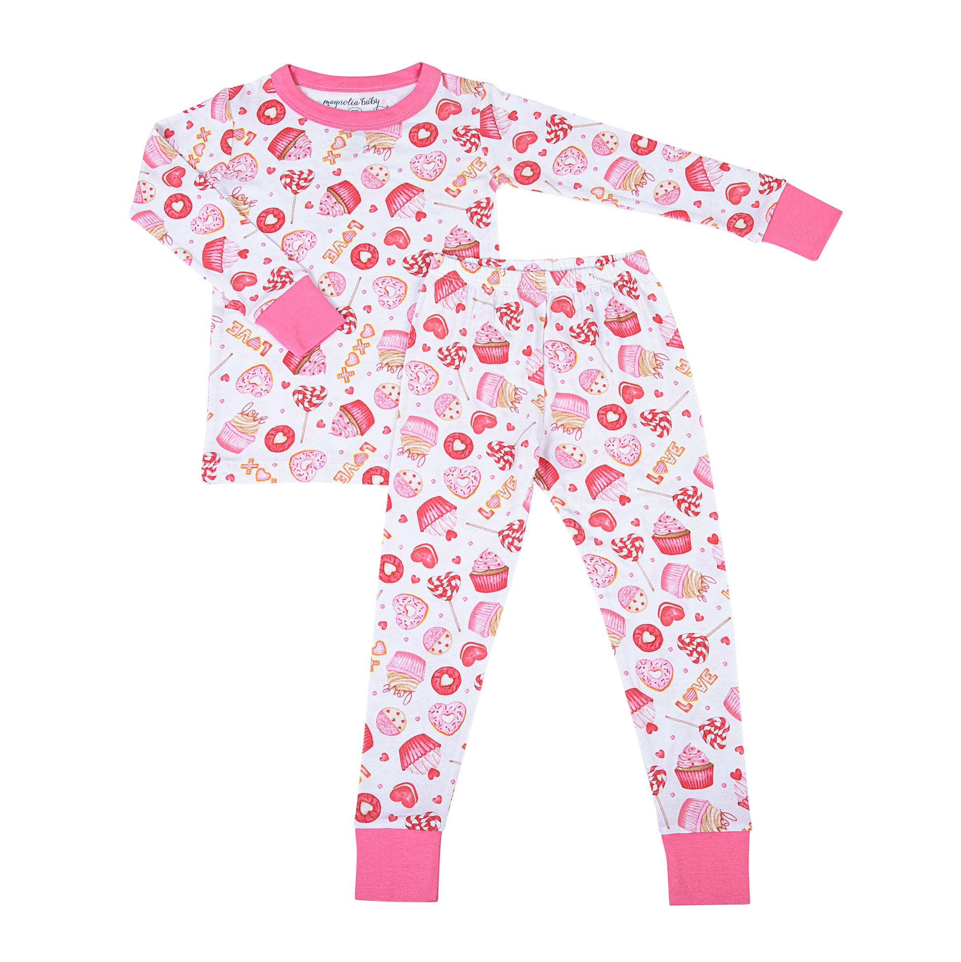 Magnolia Baby XOXO Sweets Long Pajamas