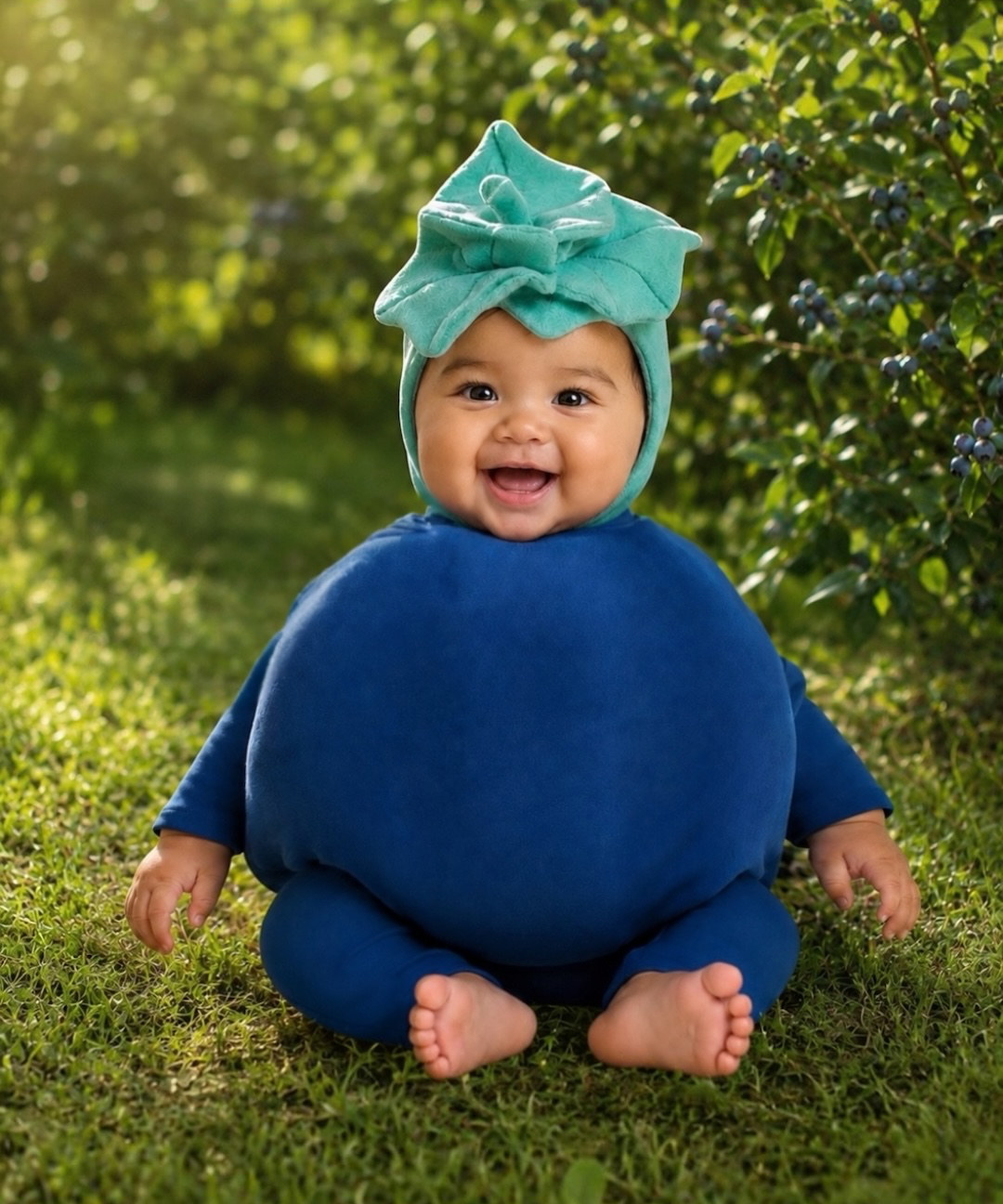 Band of the Wild Baby Blueberry Costume