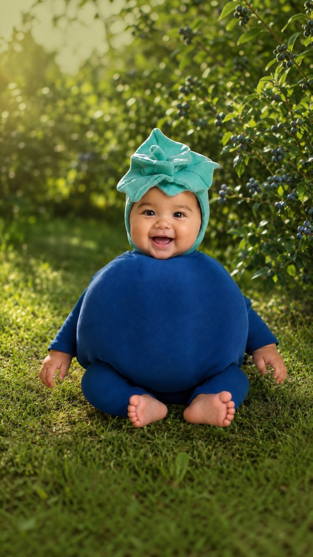 Band of the Wild Baby Blueberry Costume