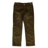 Pepa London Burgundy Olive Green Five Pocket Trousers