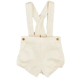 Pepa London Plain Bloomers With Braces in White