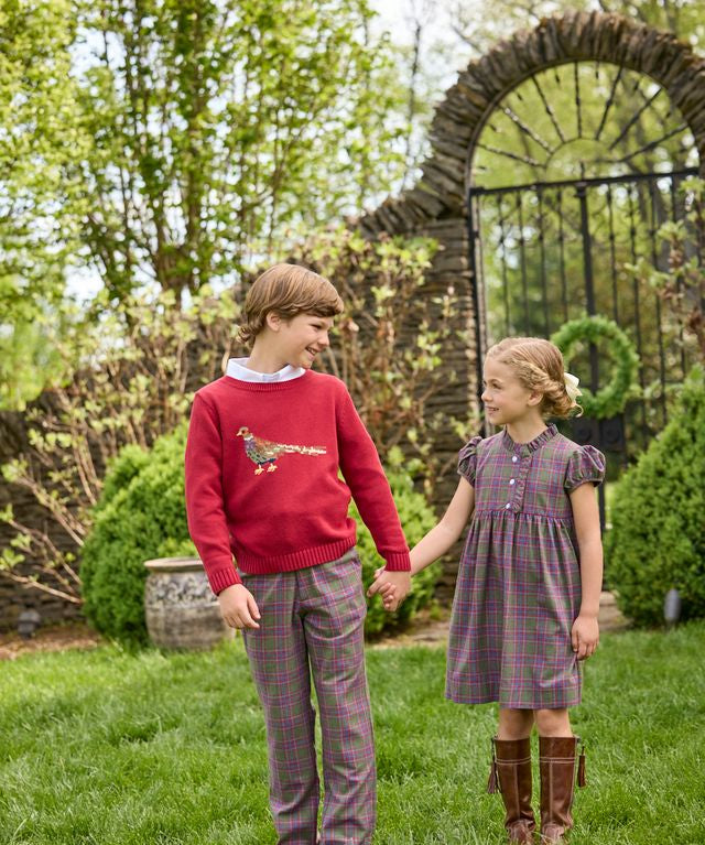 Little English Classic Pant - Thornhill Plaid