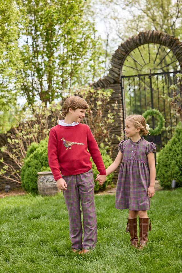Little English Classic Pant - Thornhill Plaid