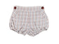 Cadogan Houndstooth Button Detail Bloomers in Camel