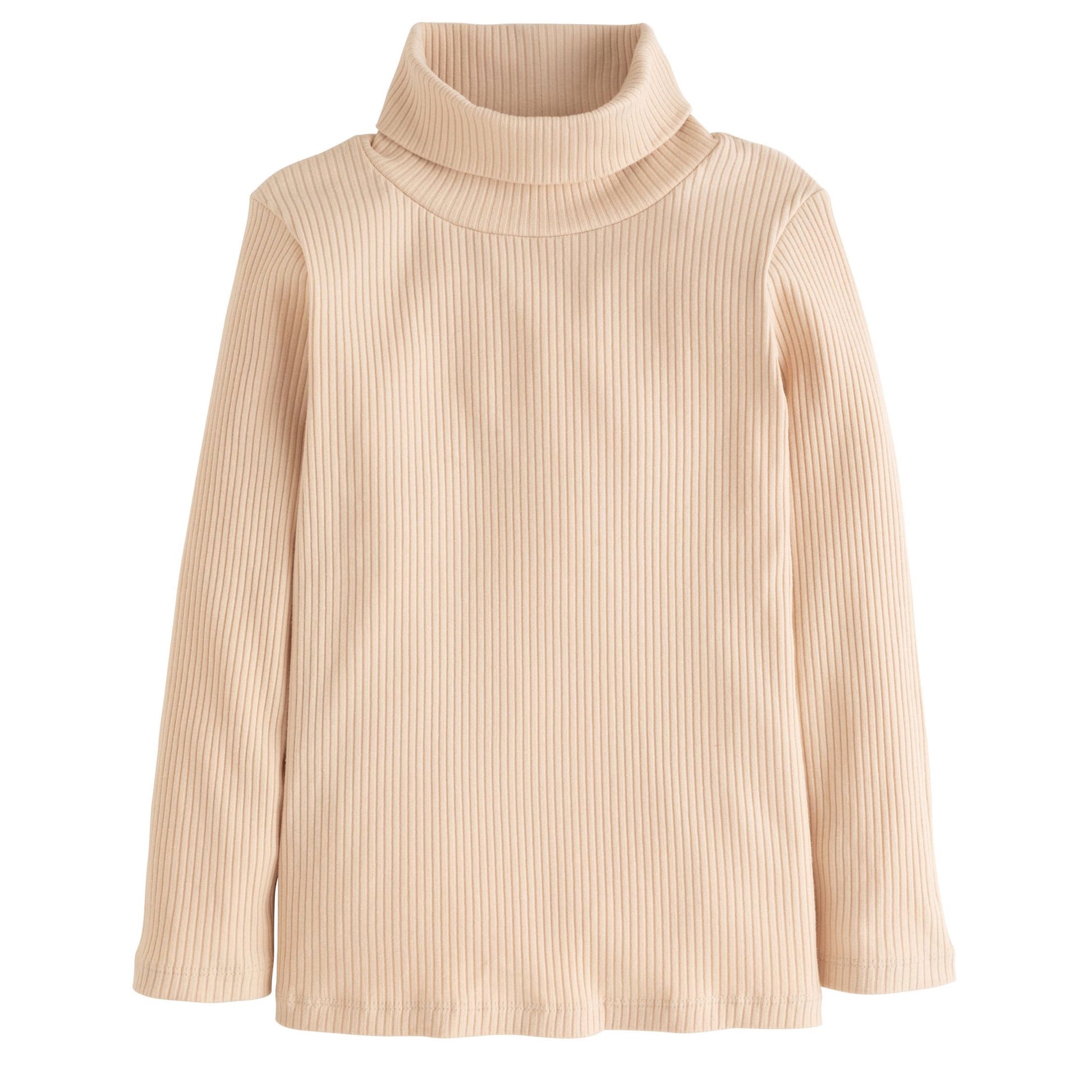 Bisby Ribbed Turtleneck- Oatmeal