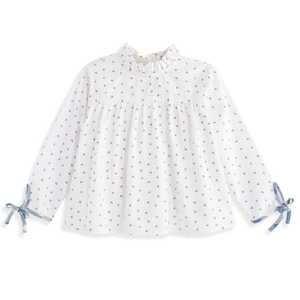 Bella Bliss Ruffled Turner Blouse – Jojo Mommy