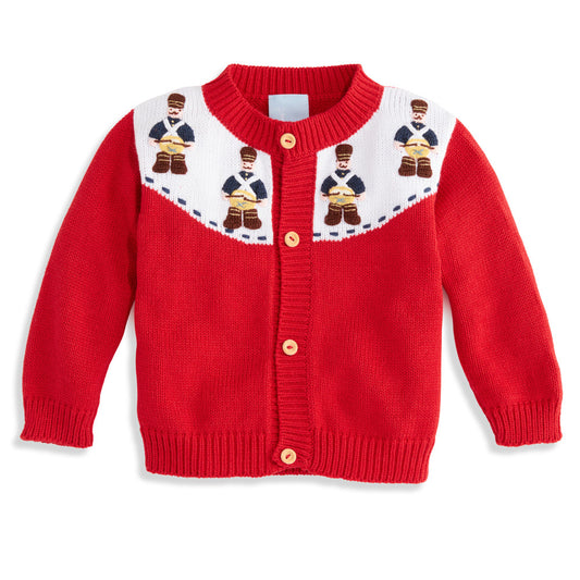 Applique Nutcracker Cardigan