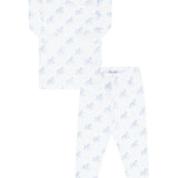 Nellapima Blue Rocking Horse Pajamas