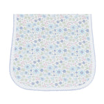 Nellapima Blue Meadow Burp Cloth