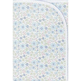 Nellapima Blue Meadow Receiving Blanket