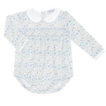 Nellapima Blue Meadow Smocked Bubble