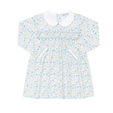 Nellapima Blue Meadow Smocked Dress