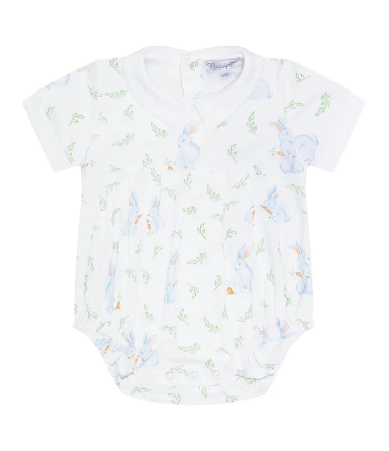 Nellapima Blue Bunny Print Bubble