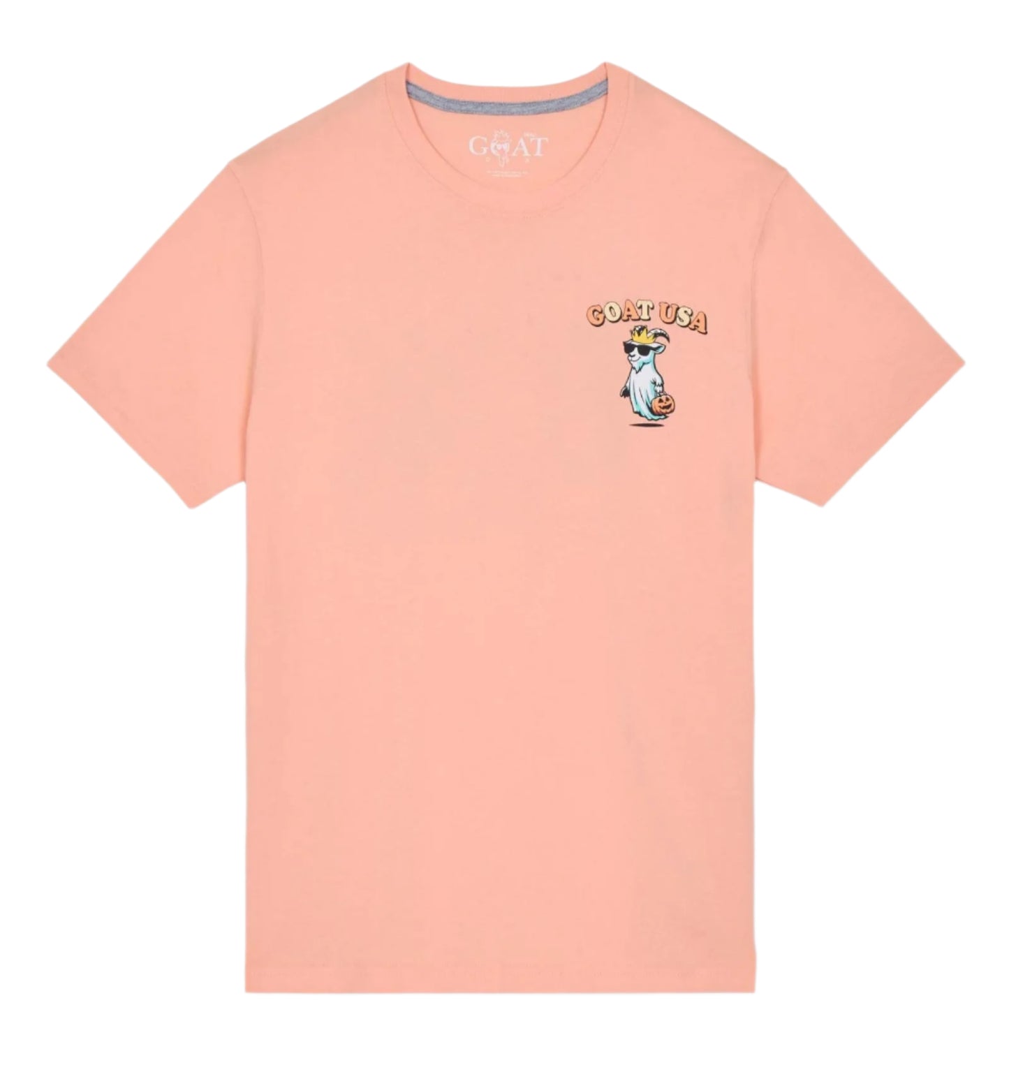 Trick and Treat T-Shirt- Peach Cream