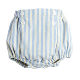 Pepa London Classic Striped Bloomer in Sky Blue