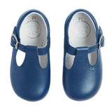 Pepa London T-Bar Baby Shoes in Blue