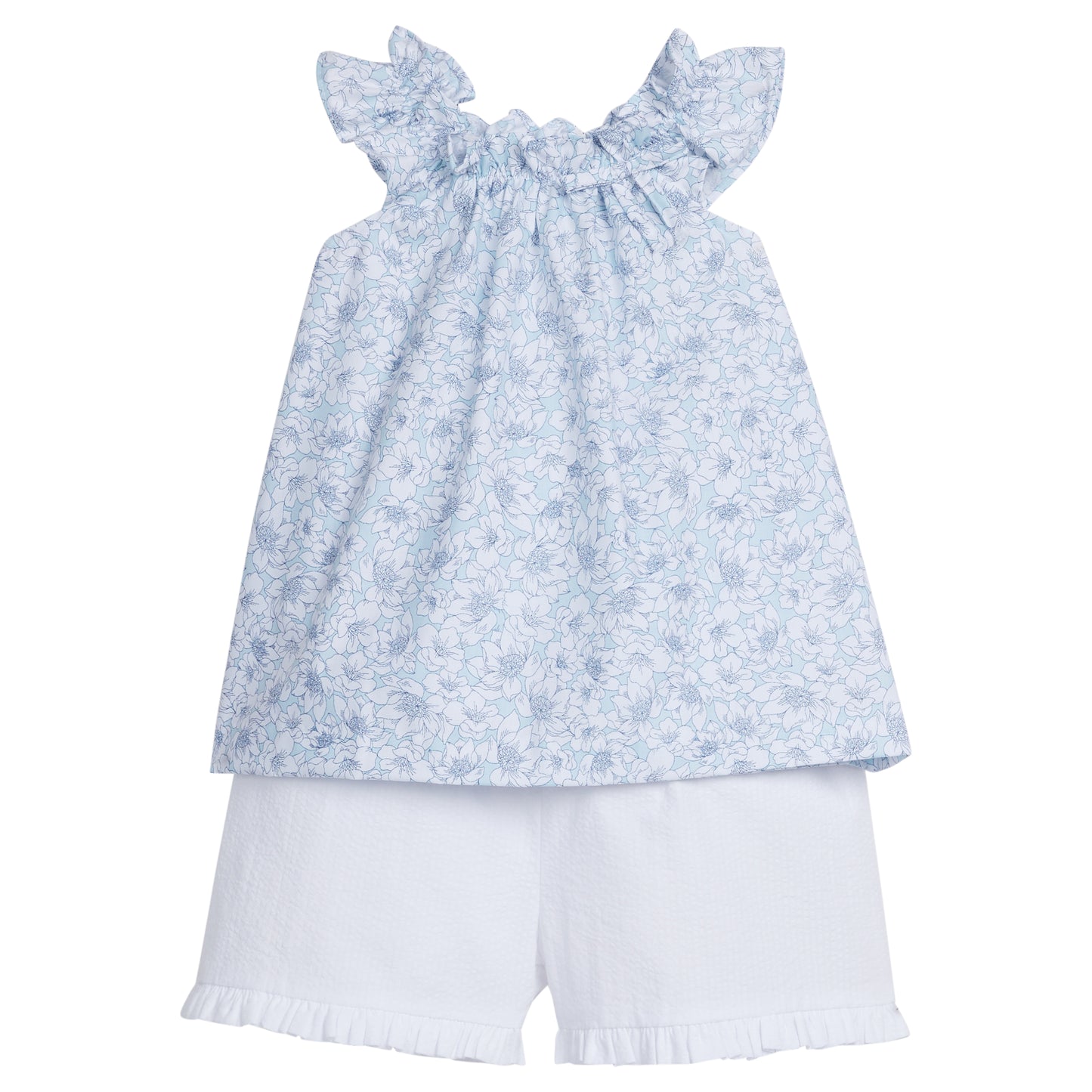 Little English Bailey Short Set- Seagrove Floral