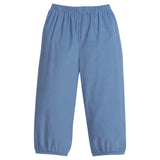 Little English Banded Pant - Stormy Blue Corduroy