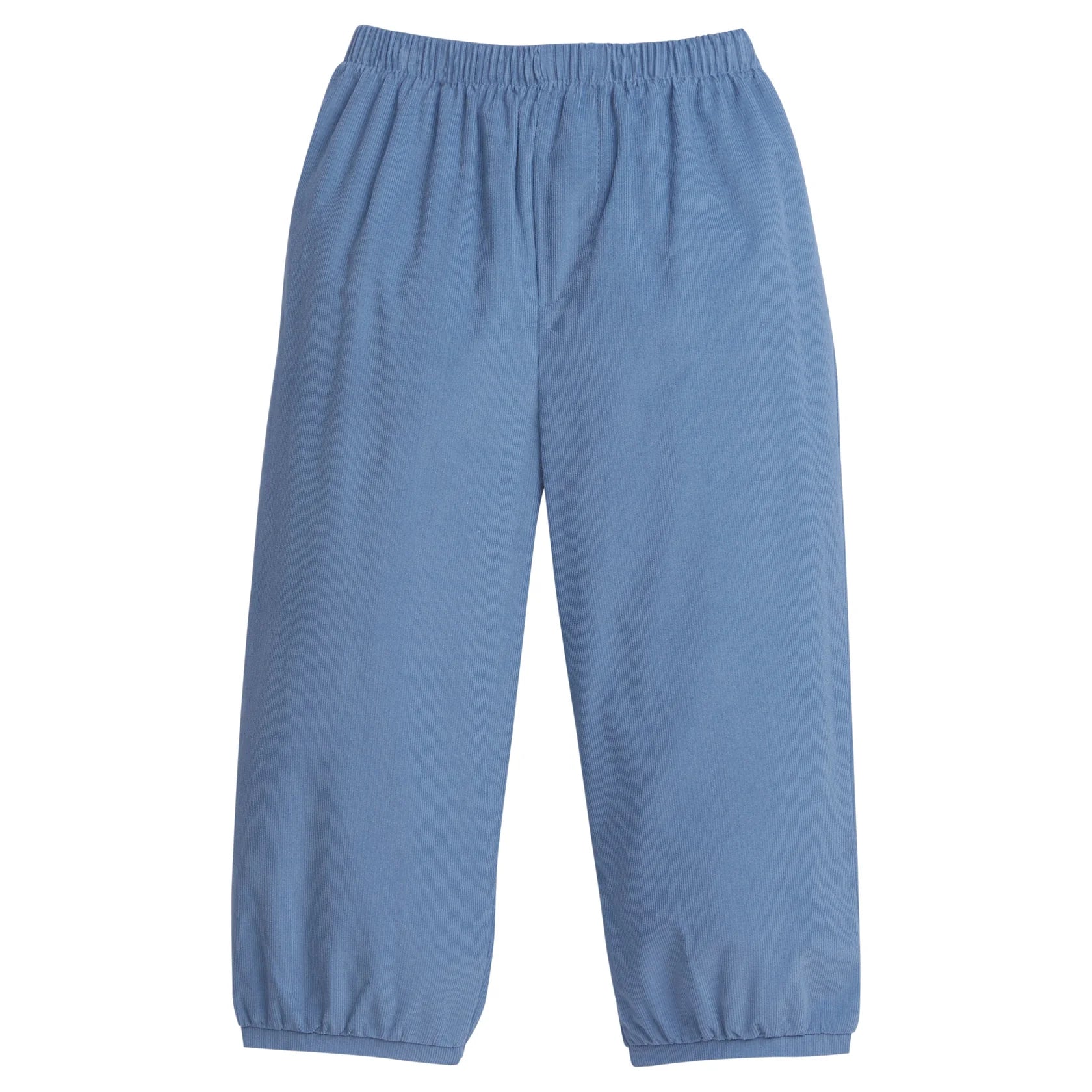 Little English Banded Pant - Stormy Blue Corduroy