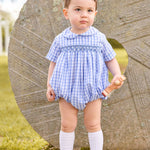 Little English Barrington Bubble- Woodberry Plaid
