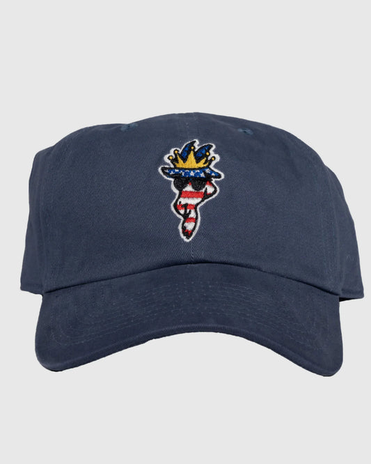 GOAT USA Freedom Baseball Hat- Navy