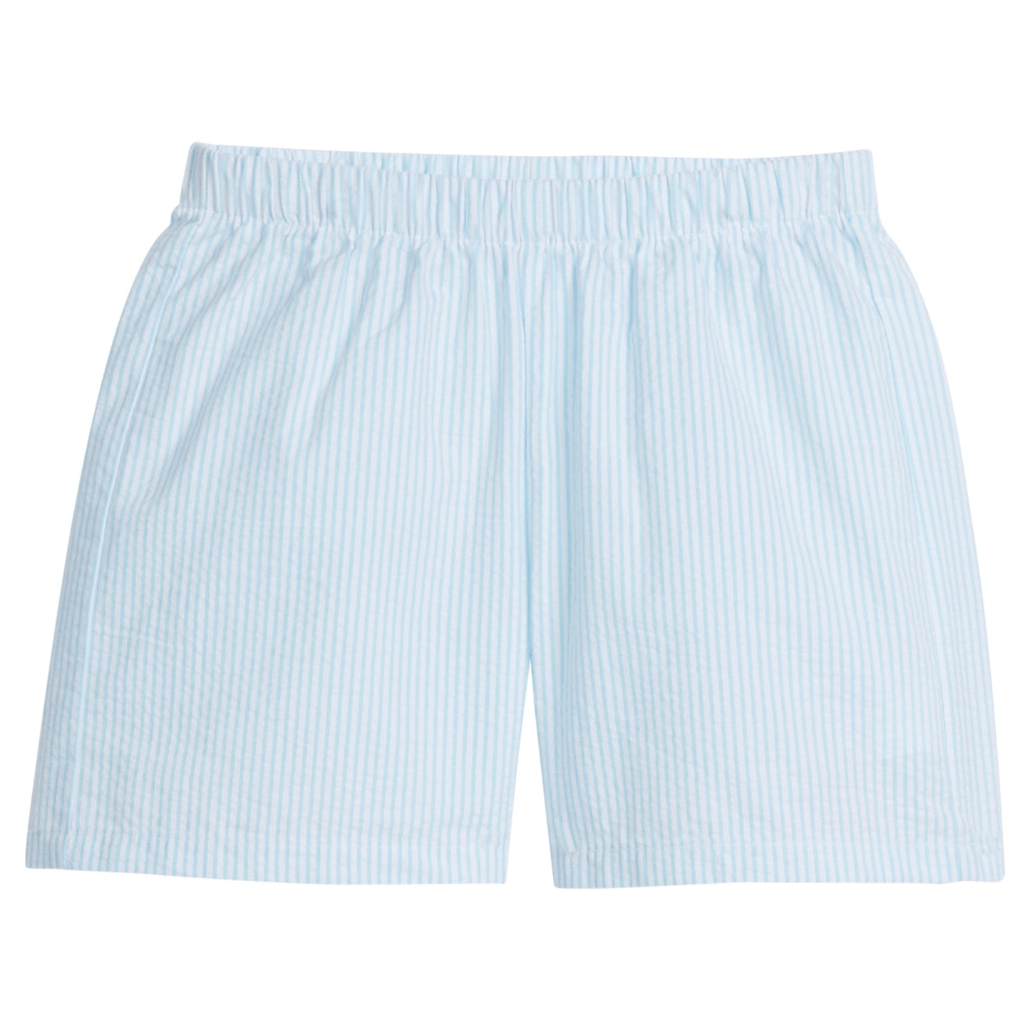 Little English Basic Short - Island Stripe Seersucker