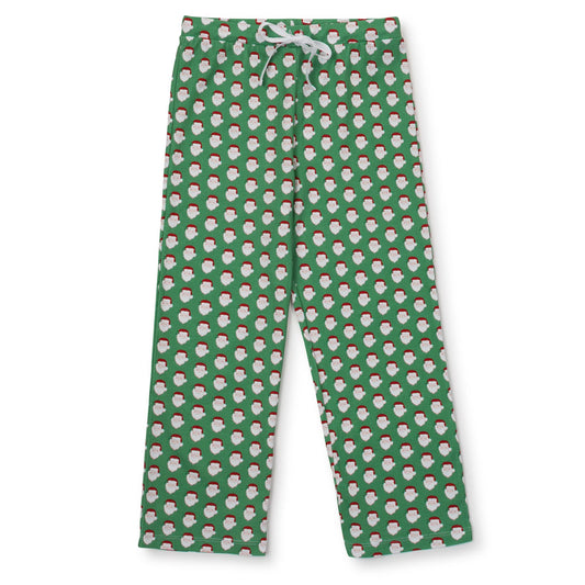 Lila and Hayes Beckett Boys' Pima Cotton Hangout Pant -Hey Santa