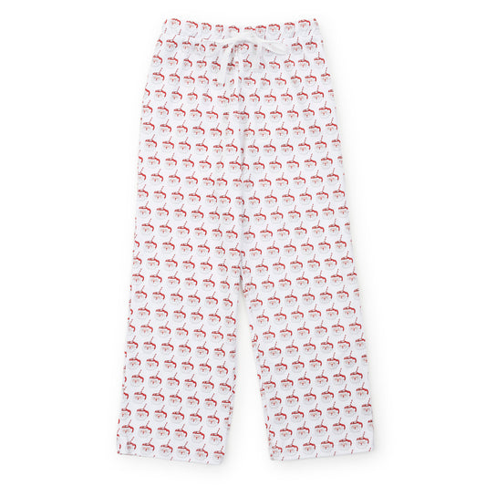 Lila and Hayes Beckett Boys' Hangout Pant - Hot Cocoa Santa