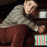 Austen Merino Fair Isle Oatmeal Jumper