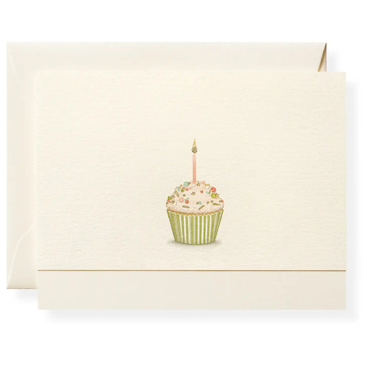 Karen Adams Birthday Cupcake Card