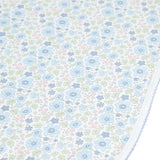 Nellapima Blue Meadow Receiving Blanket