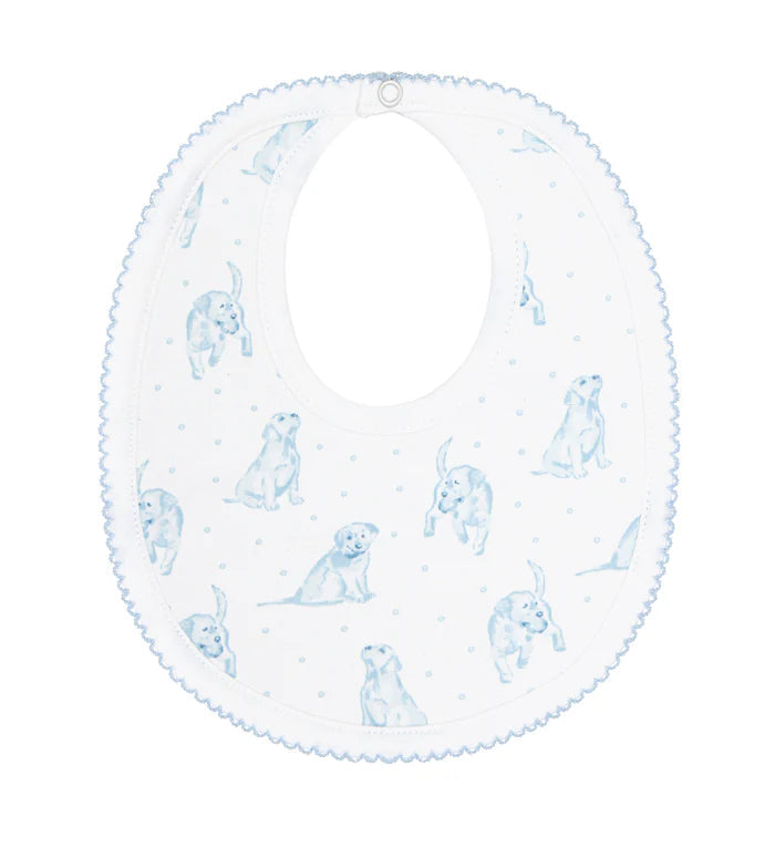 Nellapima Blue Puppy Love Bib