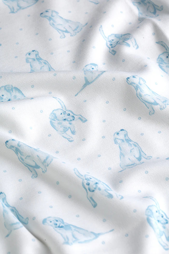 Nellapima Blue Puppy Love Blanket