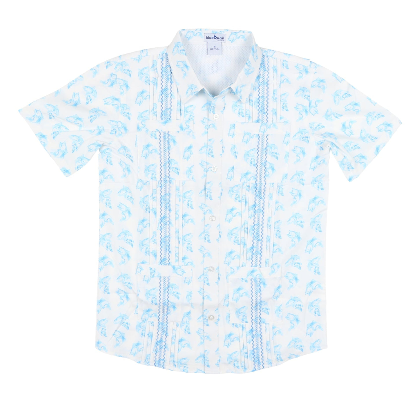 BlueQuail Bass Guayabera