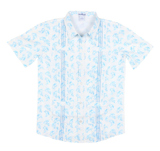 BlueQuail Bass Guayabera