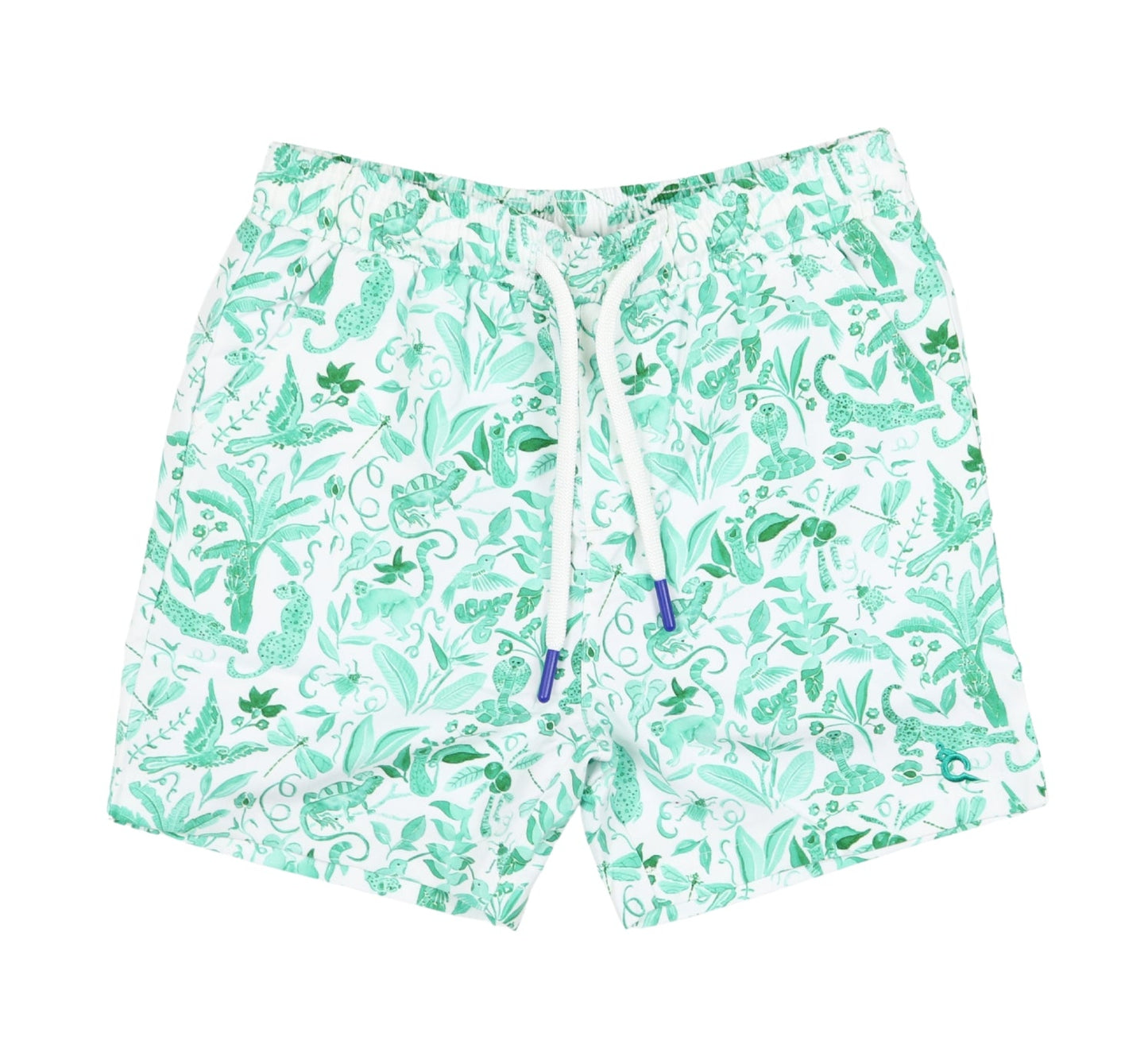 BlueQuail Jade Jungle Swim Trunks