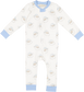 Sal and Pimenta Blue Santa Baby Boy Pajama
