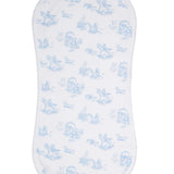 Nellapima Teddy Bear Toile Burp Cloth