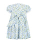 Nellapima Blue Vines Woven Smocked Dress